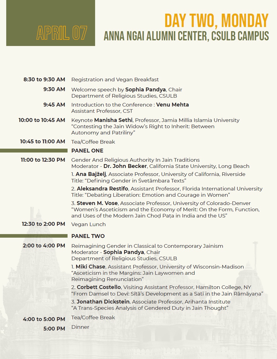 Jain Conference, Day Two