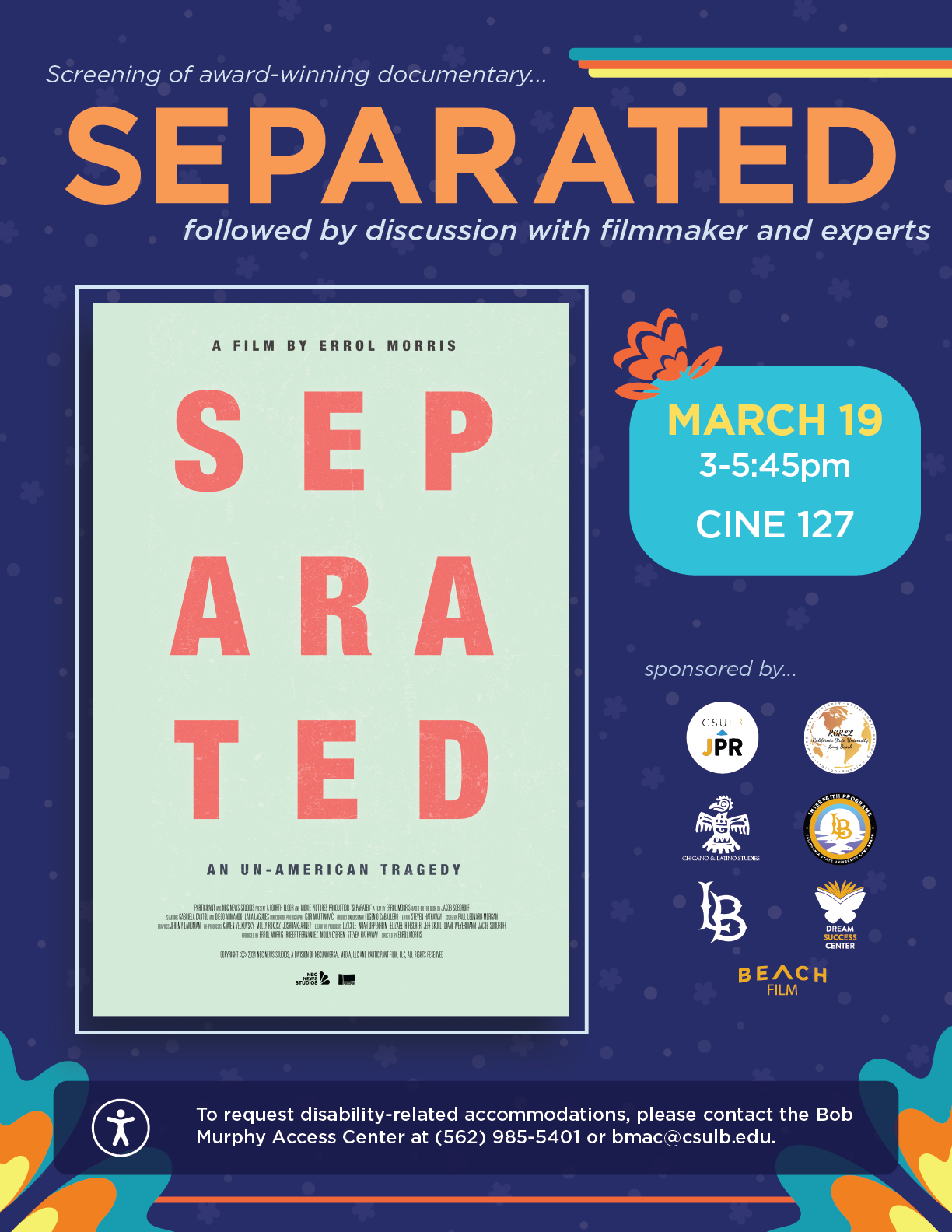 Separated Screening Poster