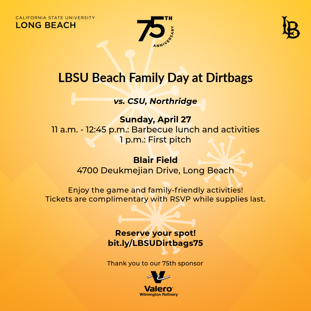 LBSU Beach Family Day Dirtbags