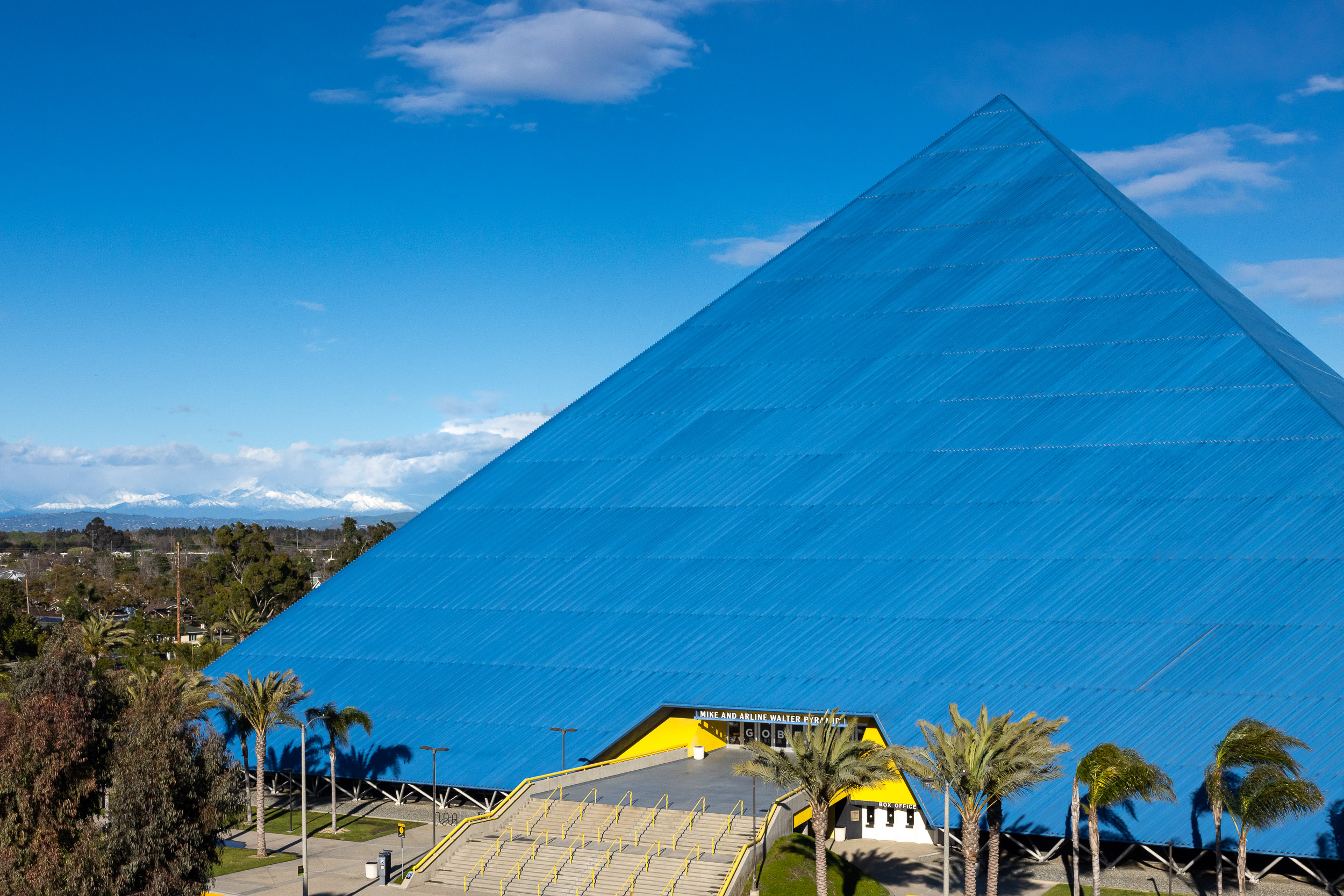 Photo of the CSULB Pyramid