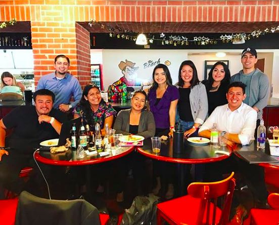 NAHJ students celebrate after JPR Day 2018