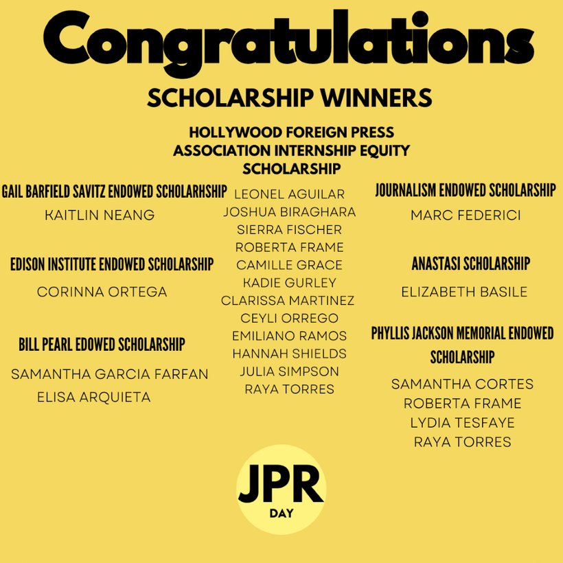 Scholarship Award Winners
