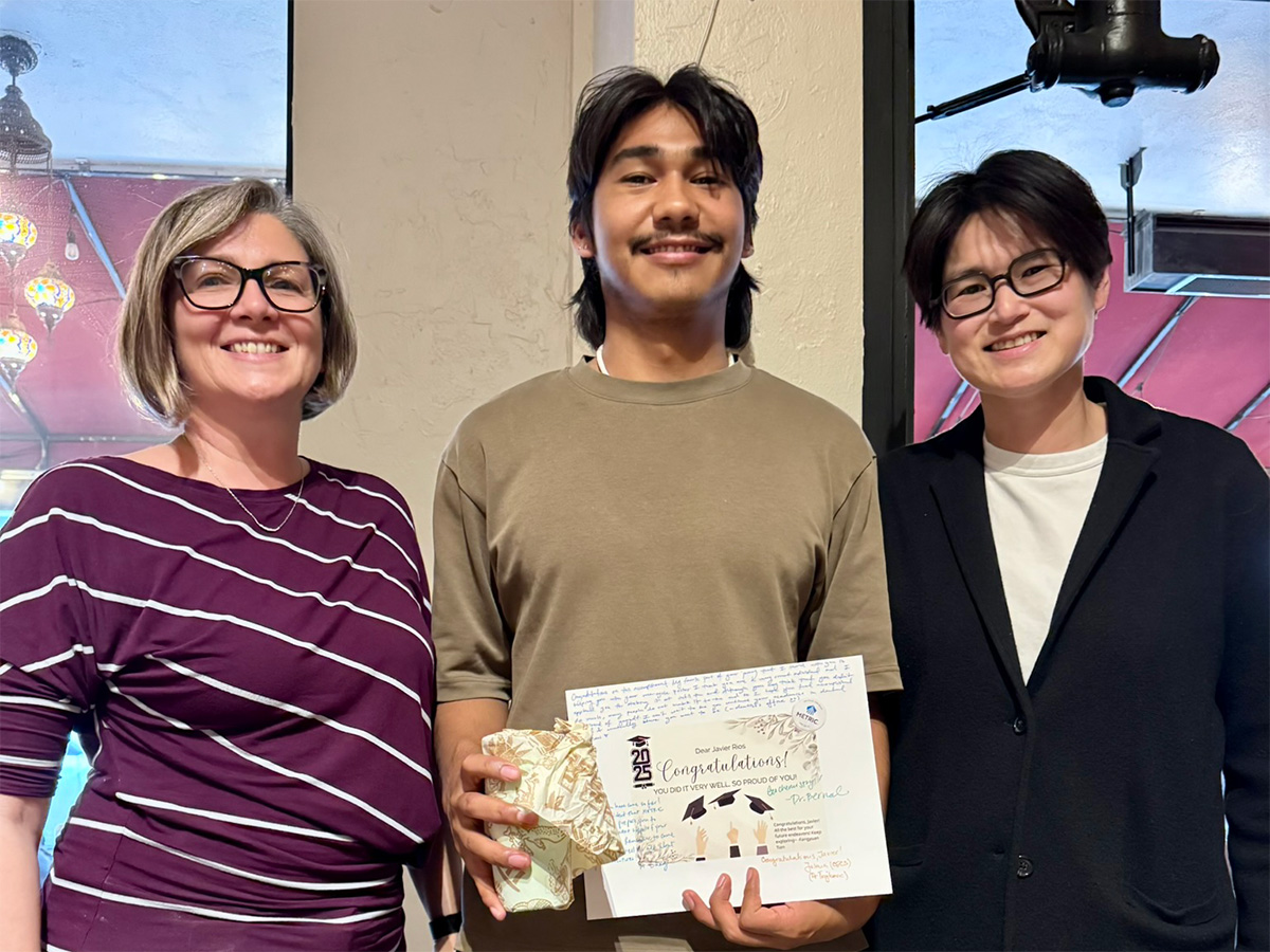 Javier, Jen-Mei, and Jelena
