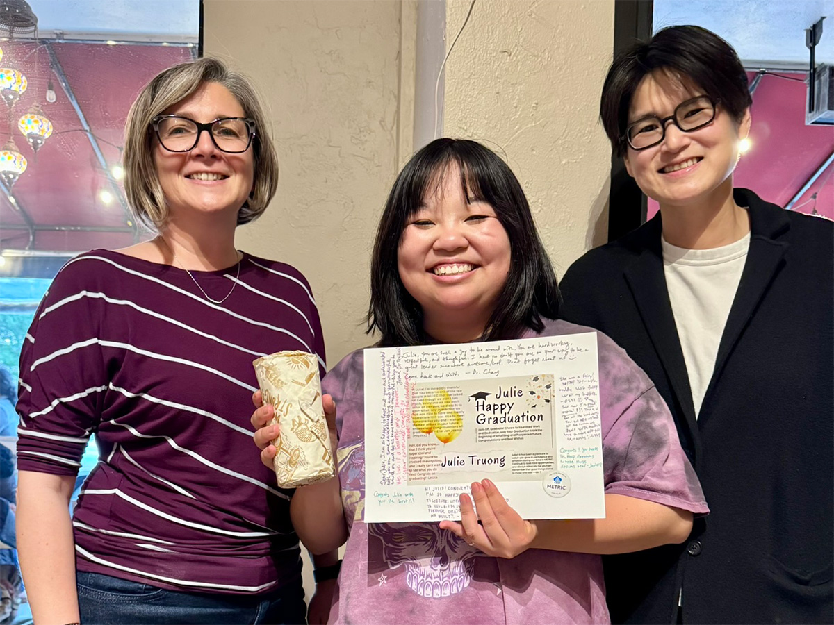 Julie, Jen-Mei, and Jelena