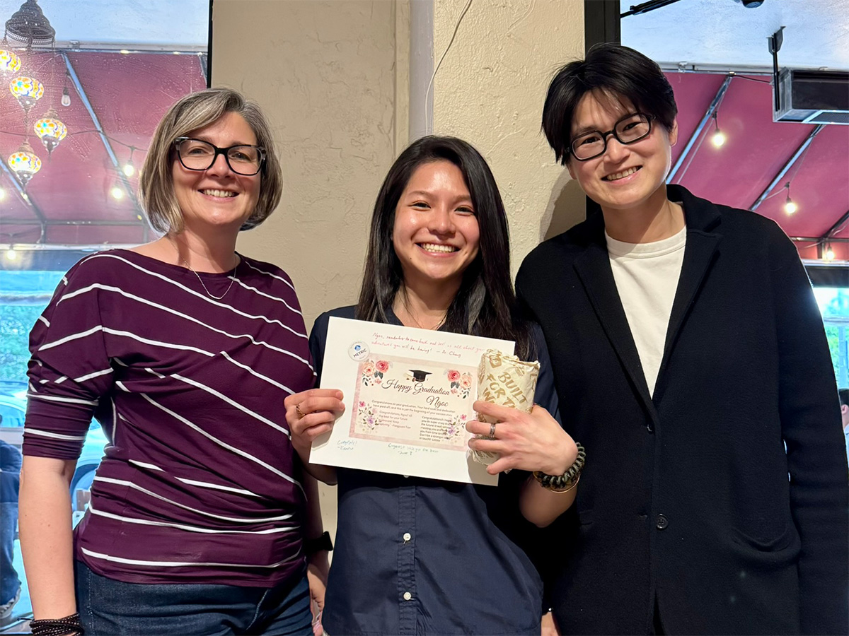 Ngoc, Jen-Mei, and Jelena