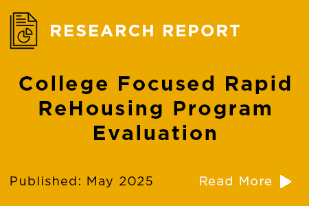 College focused rapid rehousing program evaluation