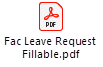 faculty leave request fillable link faculty leave request fillable link
