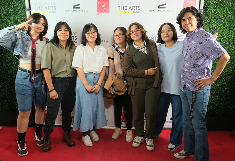 Students, Staff and Faculty at animation festival Students, Staff and Faculty at animation festival