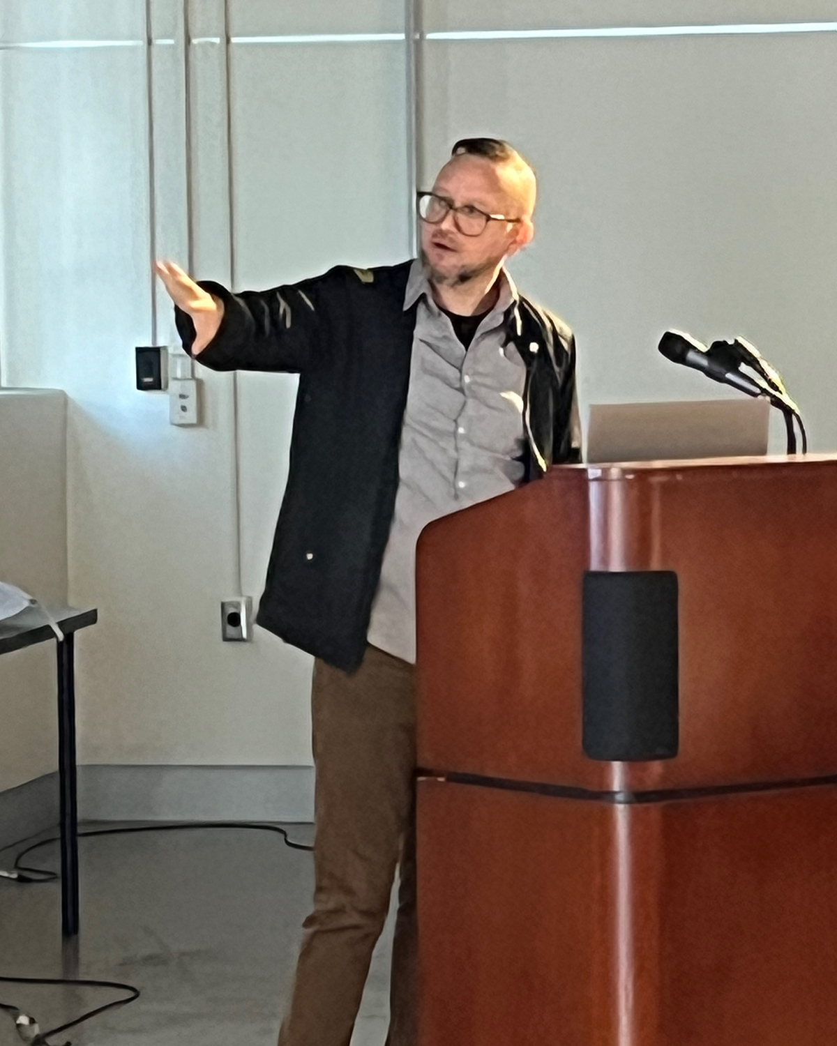 Wesley Woelfel at VOD Workshop