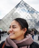 women smiling