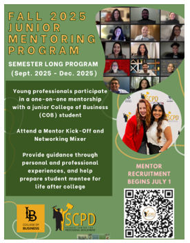 Mentor Recruitment Month for SCPD’s  flyer image