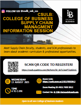 csulb cob information session CSS 2025 flyer see data on web page
