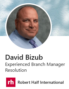 David Bizub - Experienced Branch Manager @ Robert Half International 