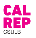Logo reading "CalRep CSULB"