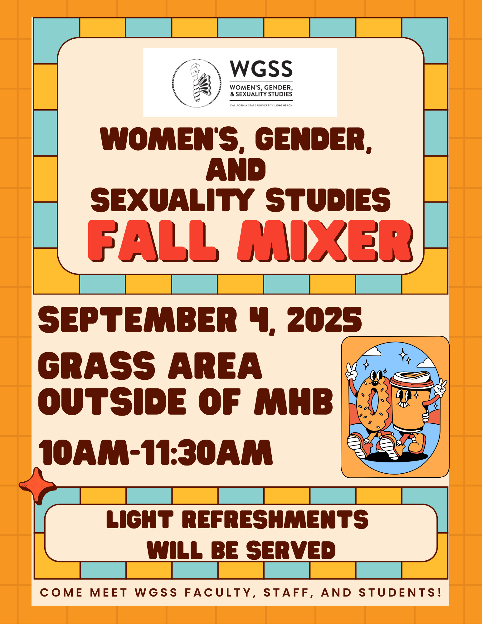 WGSS Fall 2025 Mixer Flyer