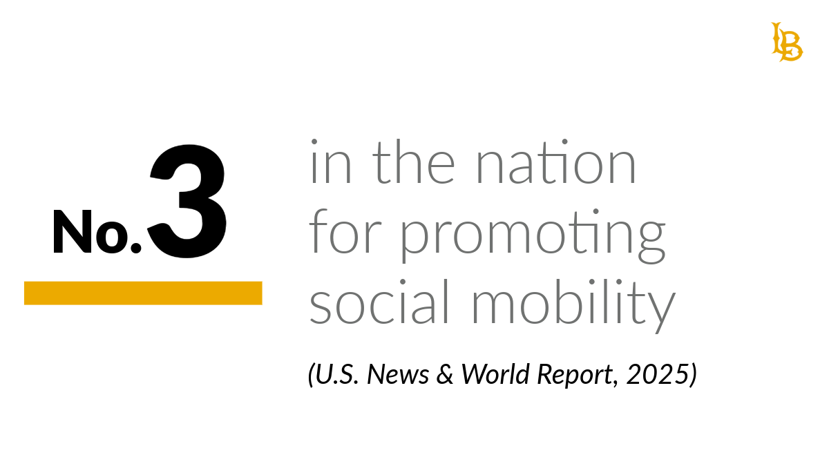 no. 3 in the nation for promoting social mobility