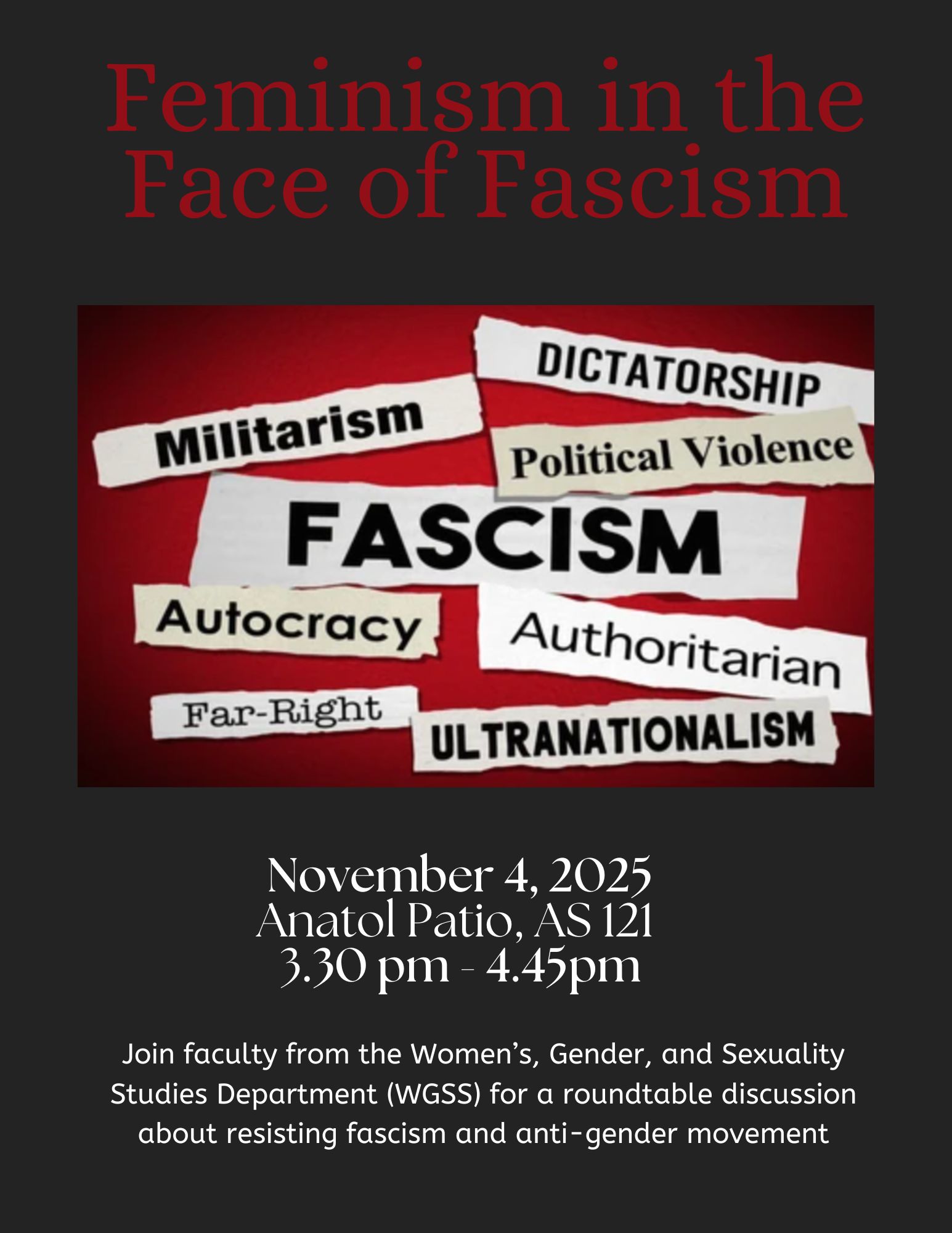 Feminism in the Face of Fascism