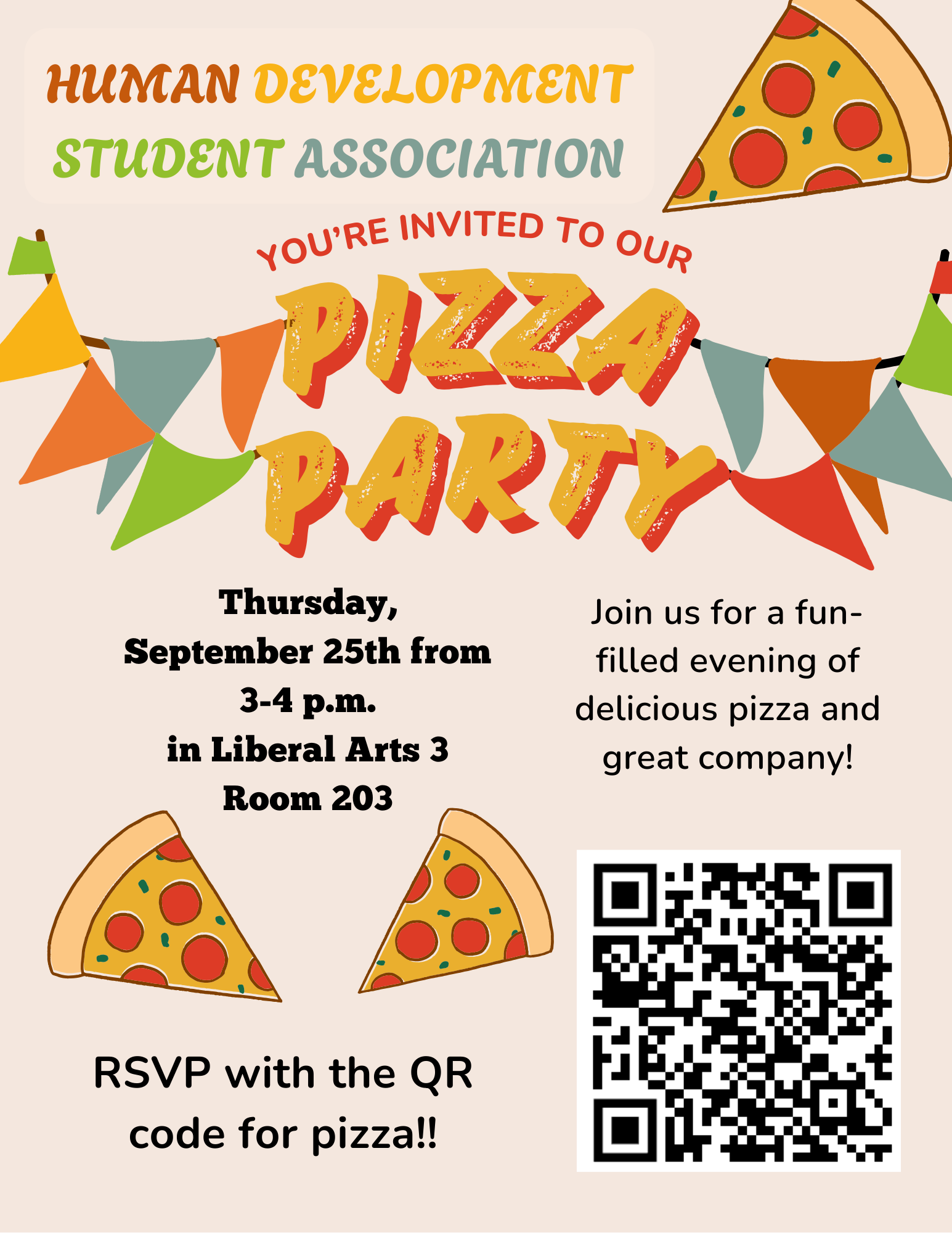 Pizza Party for HDSA club
