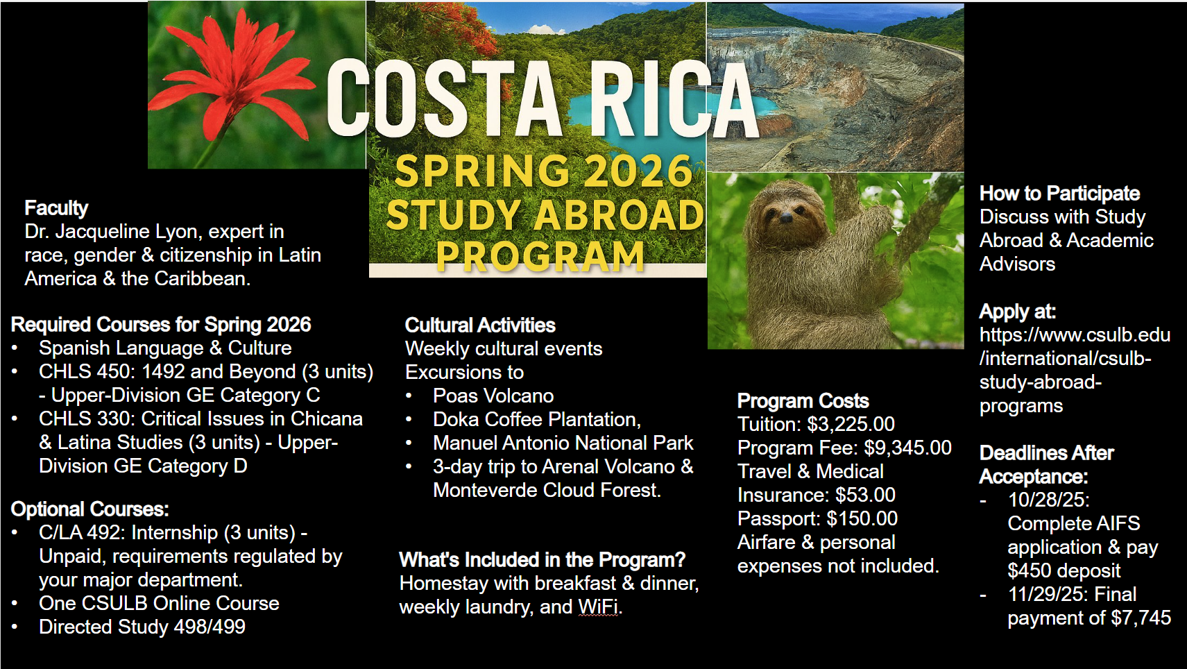 Costa Rica Study Abroad Costa Rica Study Abroad