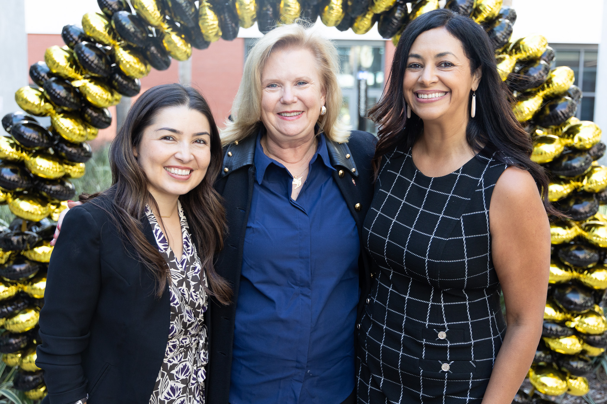 Drs. Britt Rios-Ellis, Natalia Gatadula and Melawhy Garcia