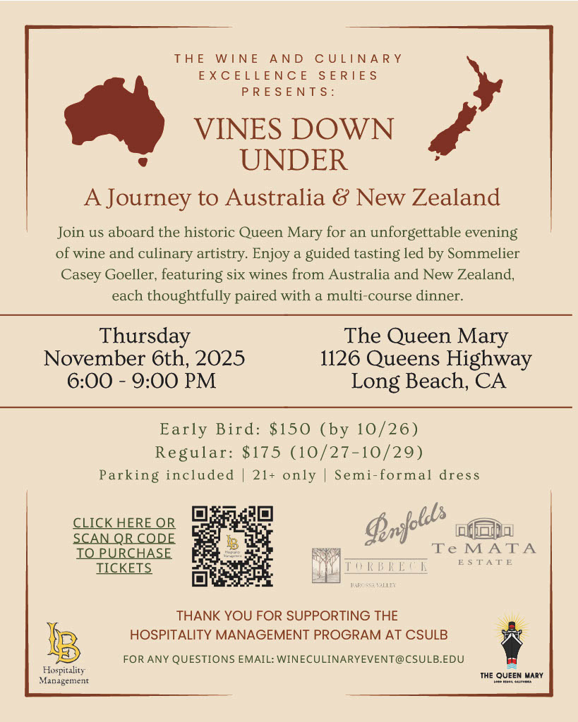 Wine event flyer