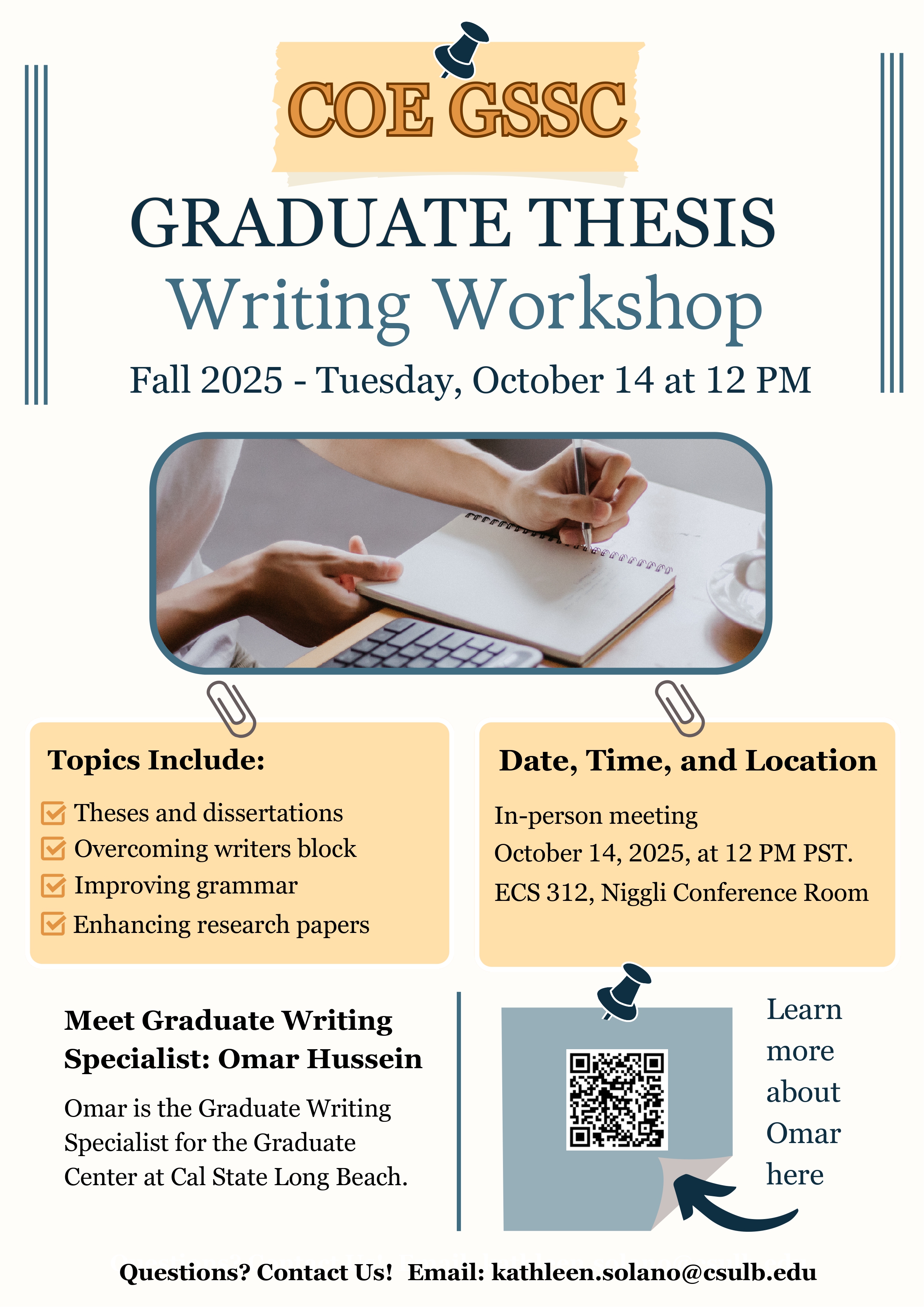 Writing Workshop Flyer 