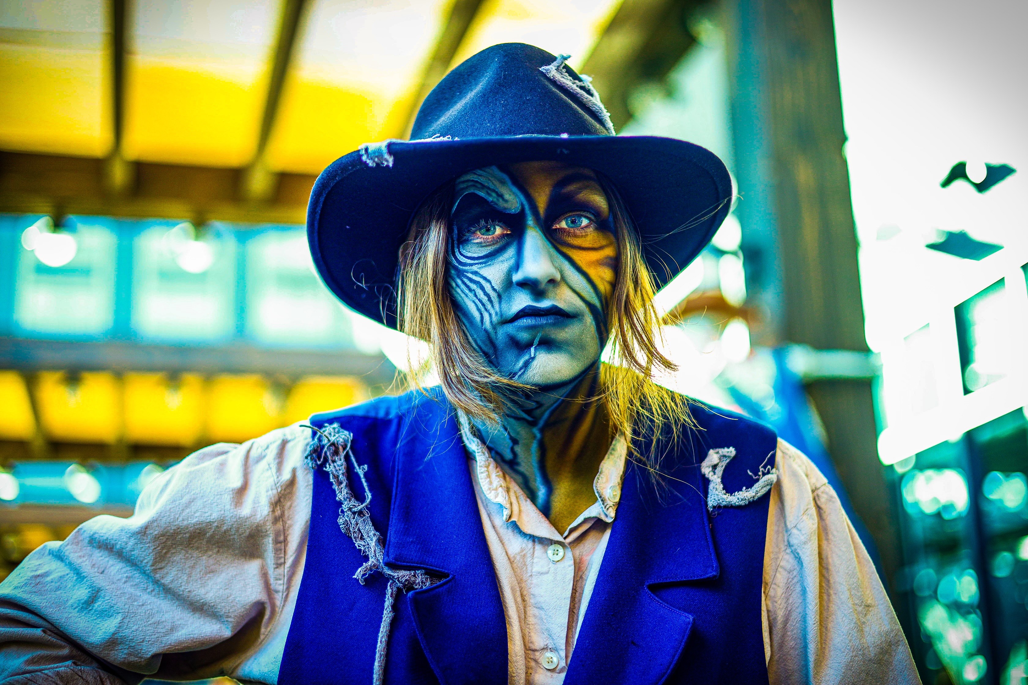 Maricela Cedillo's Cowboy Makeup Work