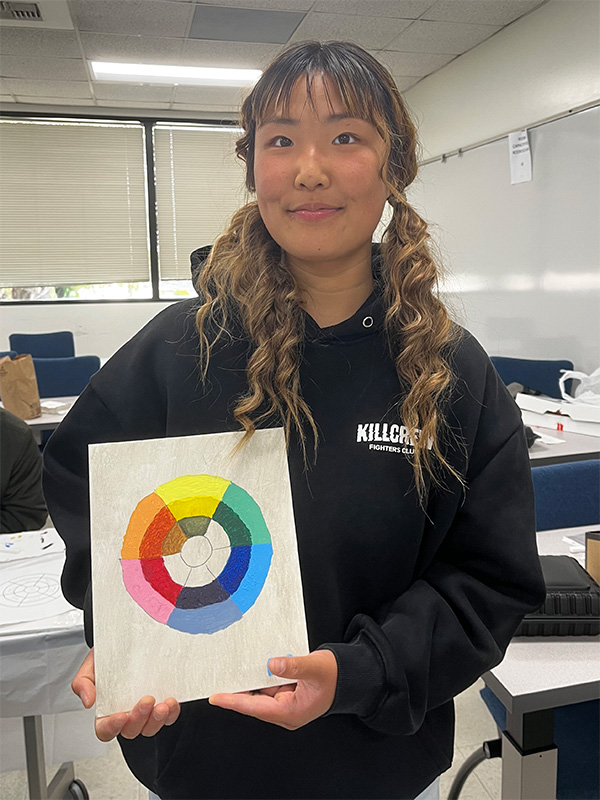 Blossomhill with color wheel