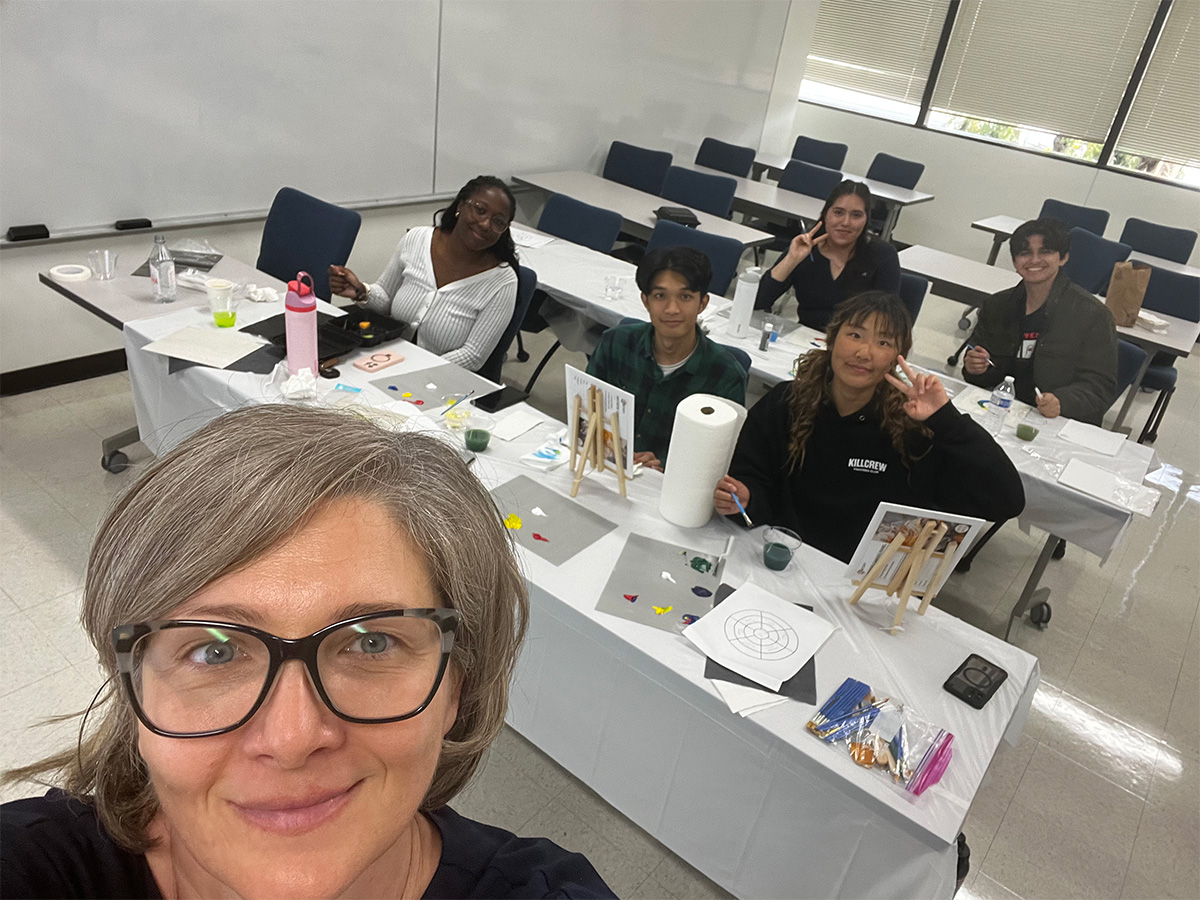 art workshop participants