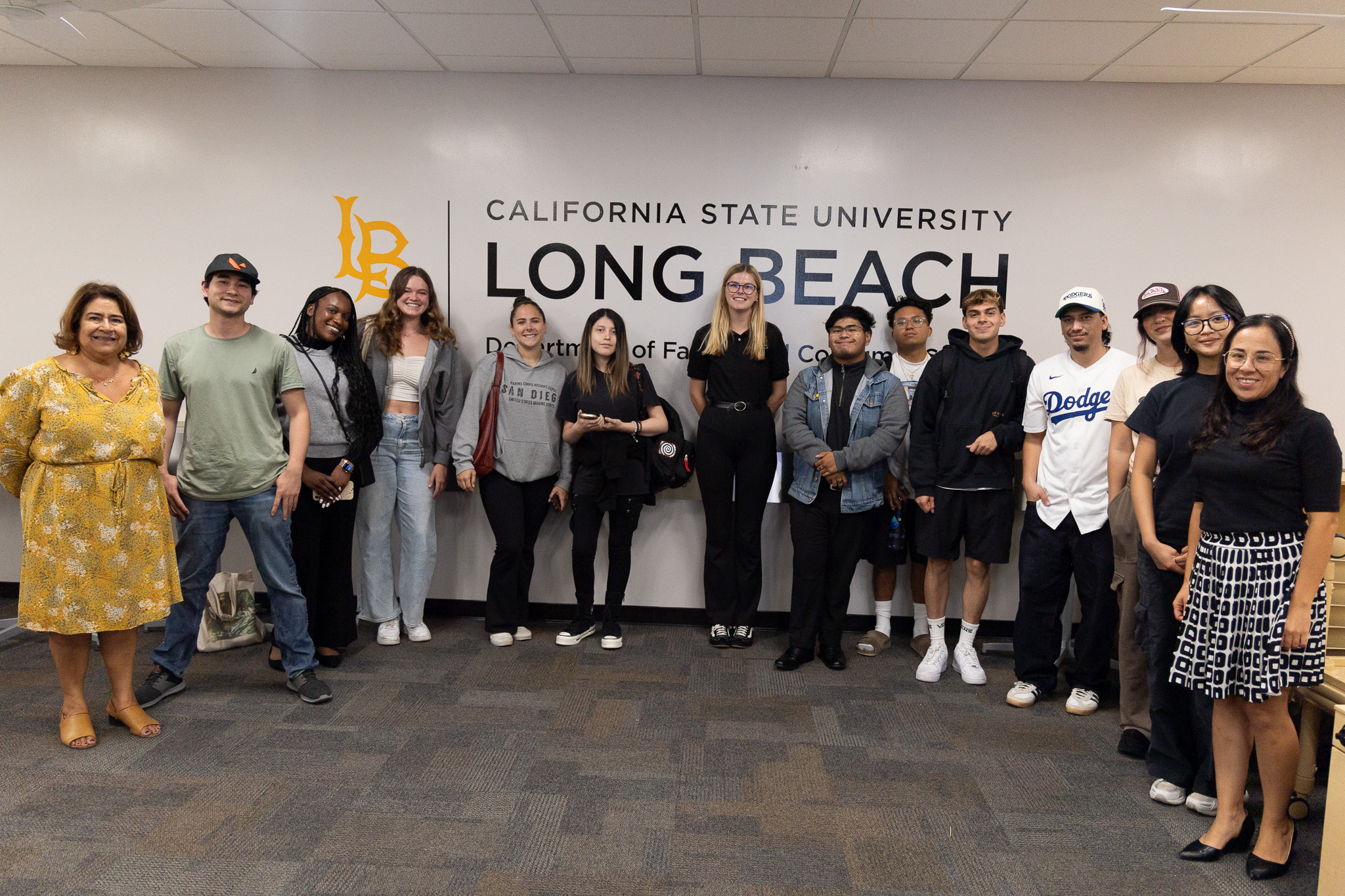 beverage management class group photo