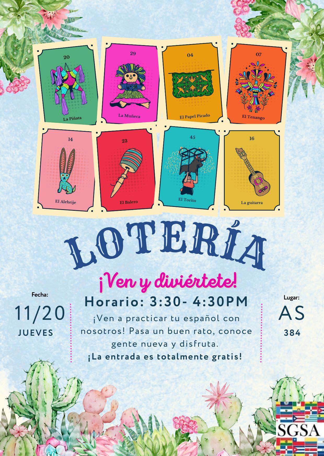 SLC Lotería event 11-20