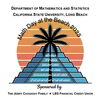Math Day at the Beach 2025, Sponser by The Jerry Cassaday Family and LBS Finacial Credit Union