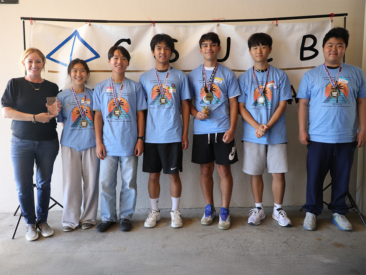 Portola High School team