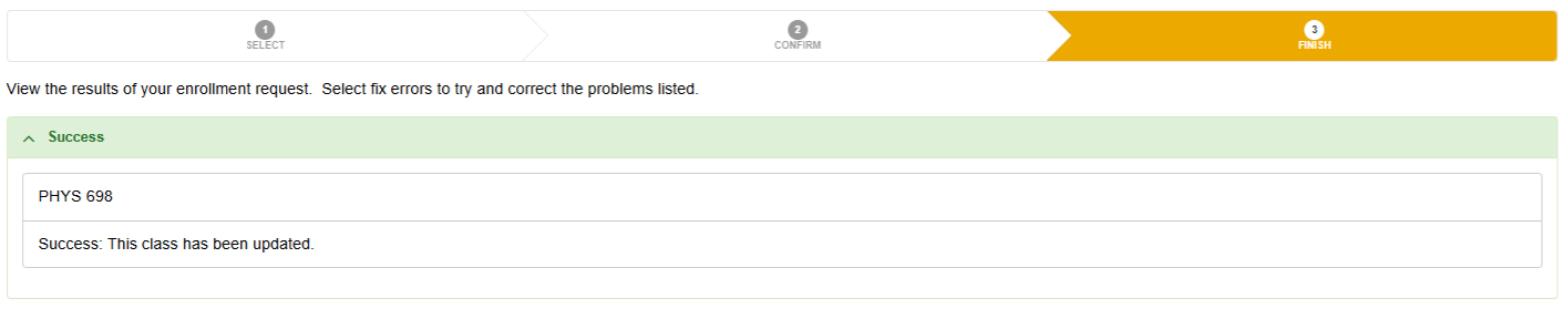 MyCSULB Student Center Screenshot - Edit Class Results