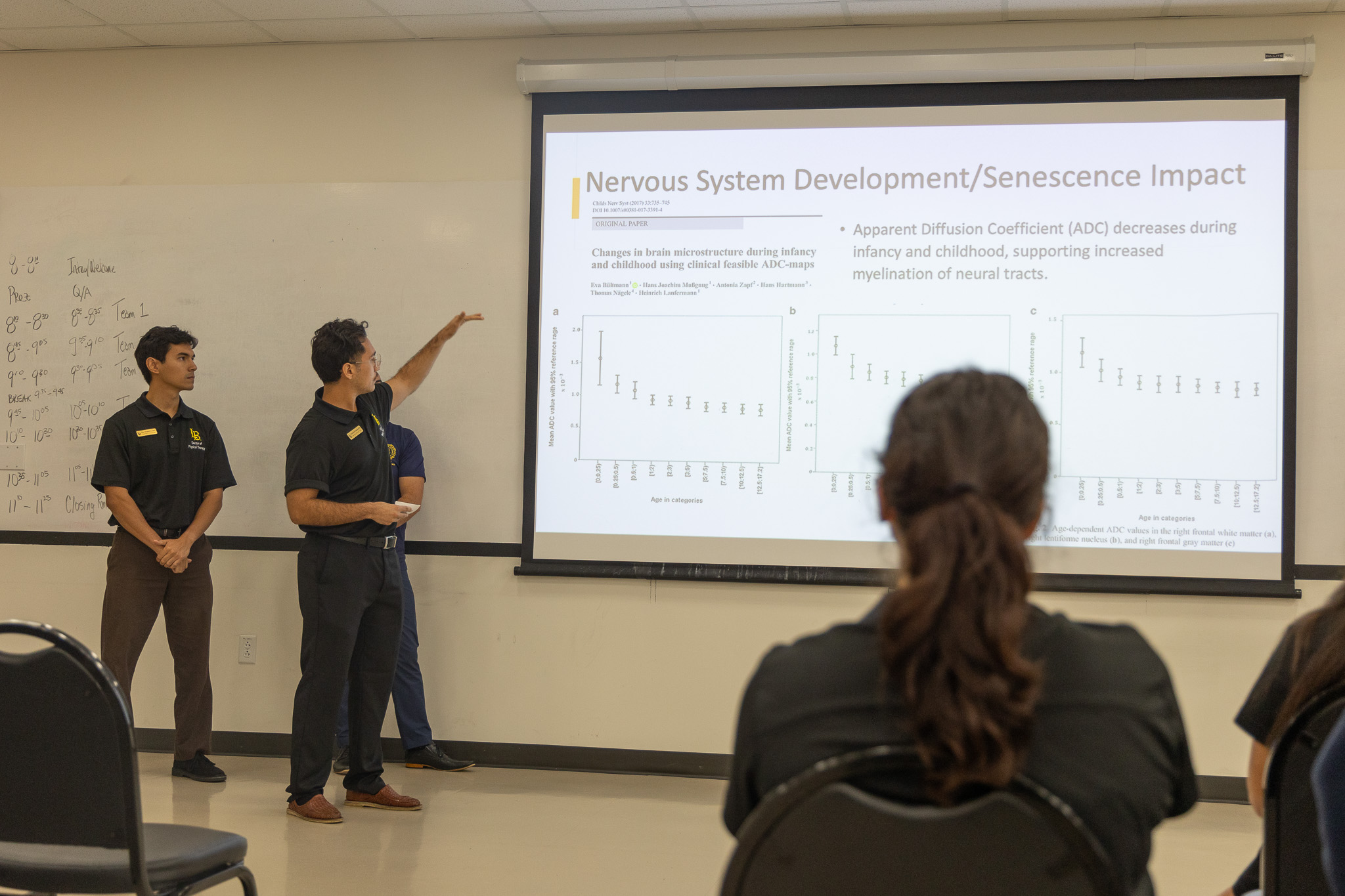 student presentation