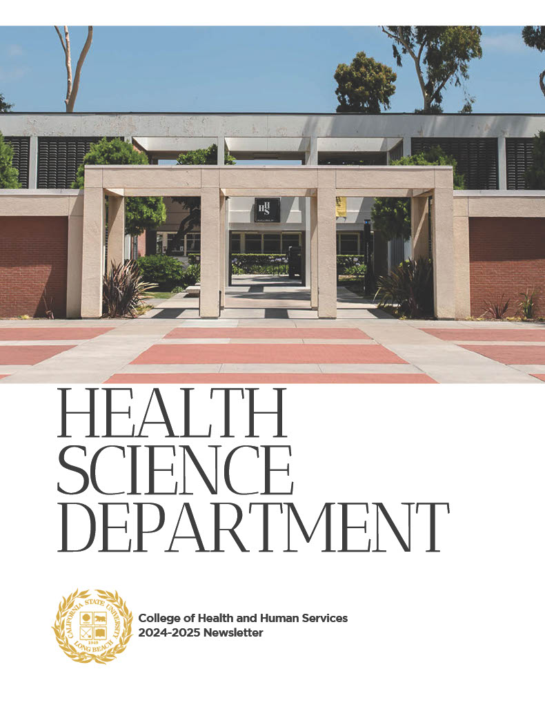 Health Science newsletter front page campus image