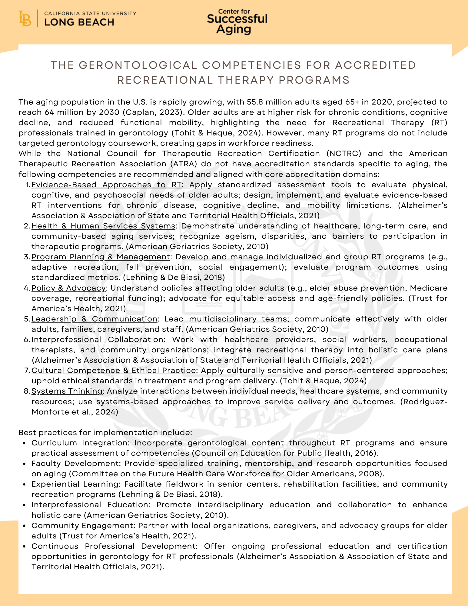 Recreational Therapy Page 1