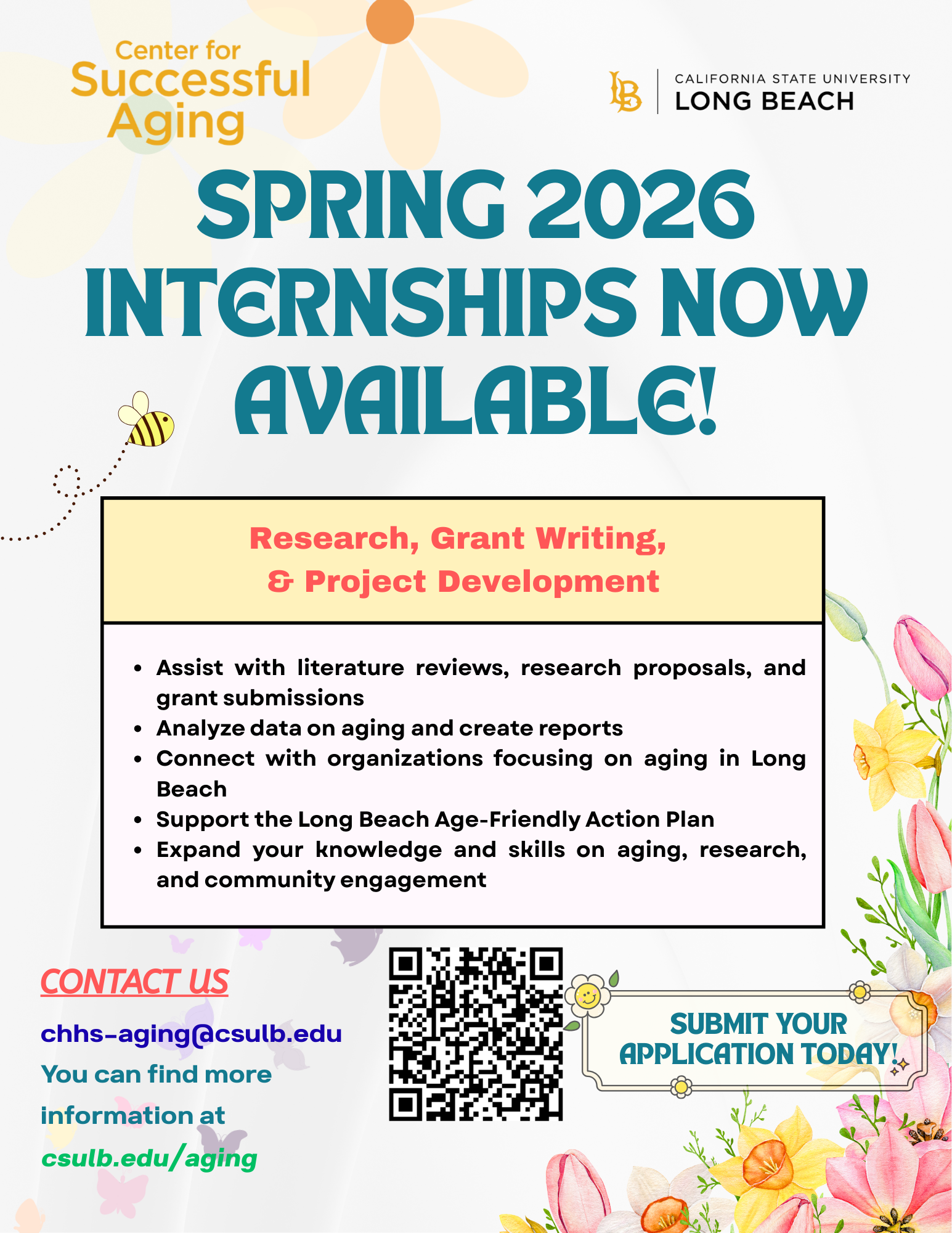 Spring 2026 internships