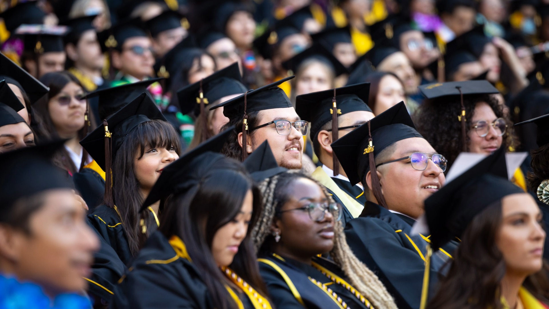CSULB graduates at Commencement. 