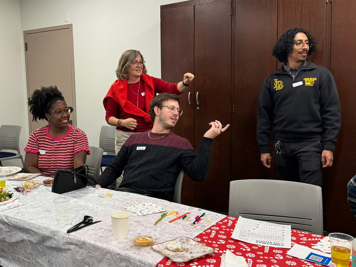 strategizing during a holiday game