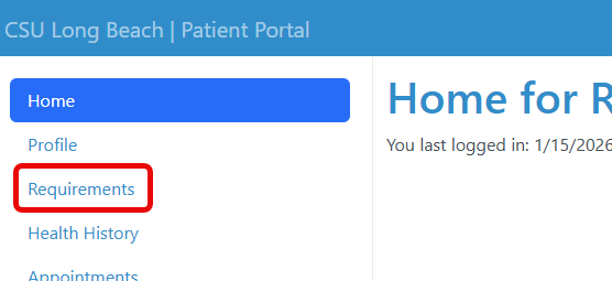 Patient Portal Requirements Image 
