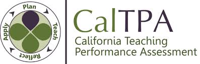 CalTPA Logo - California Teaching Performance Assessment, cycle with Plan, Teach, Reflect, Apply