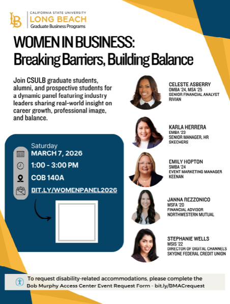 Women in Business Flyer details on page