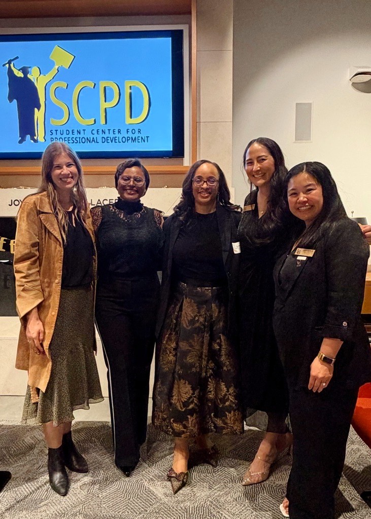 5 people standing infront of SCPD logo