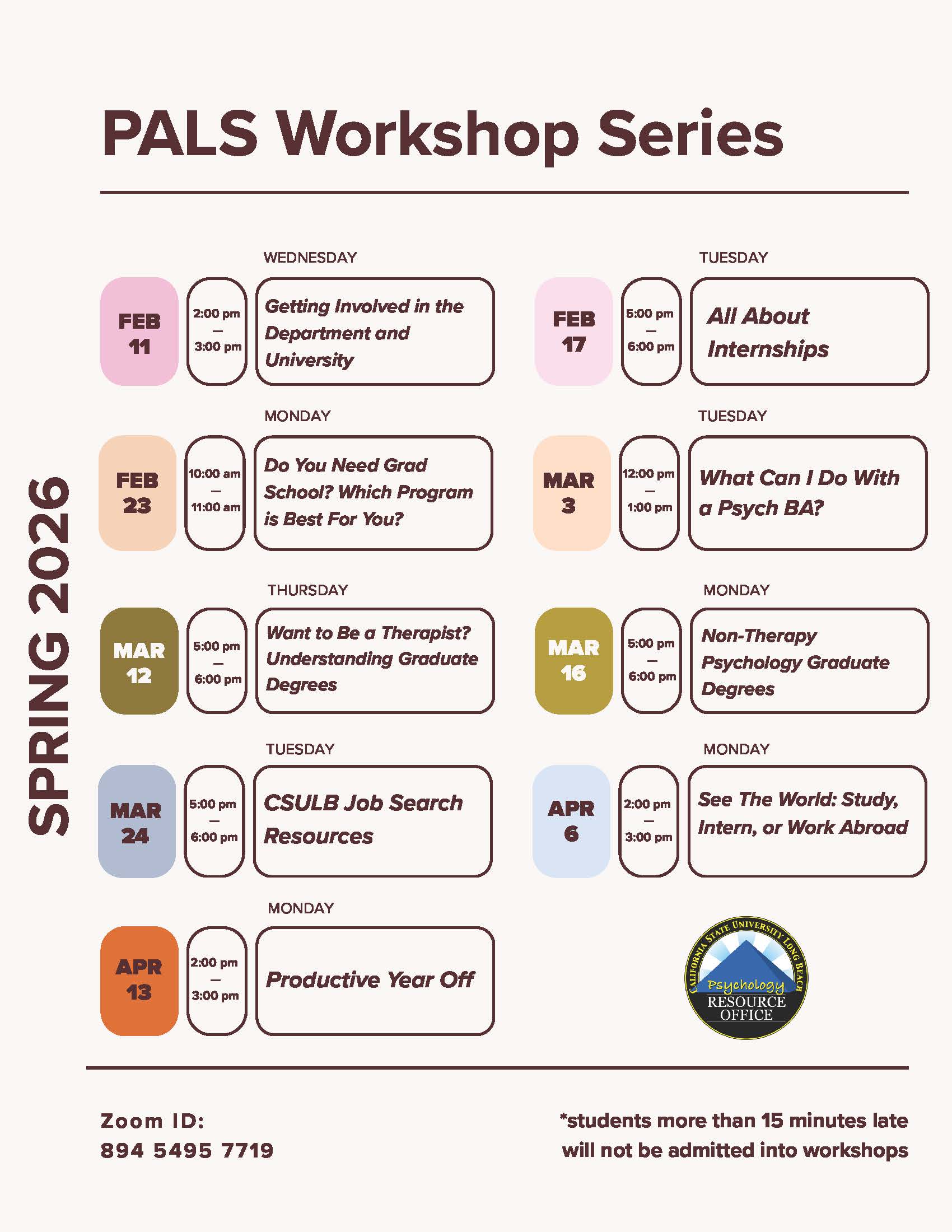 S26 PRO - Workshop Series 