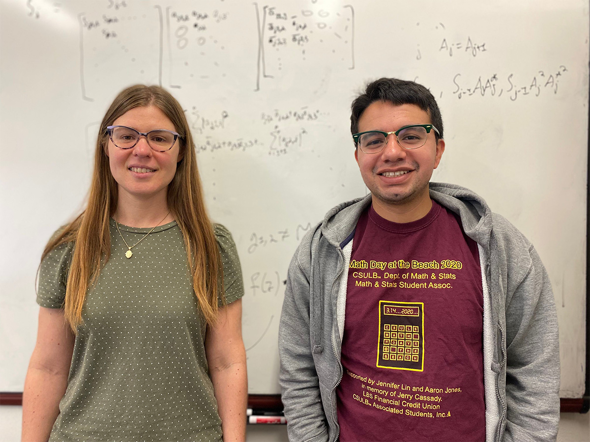 Kathryn McCormick and student researcher