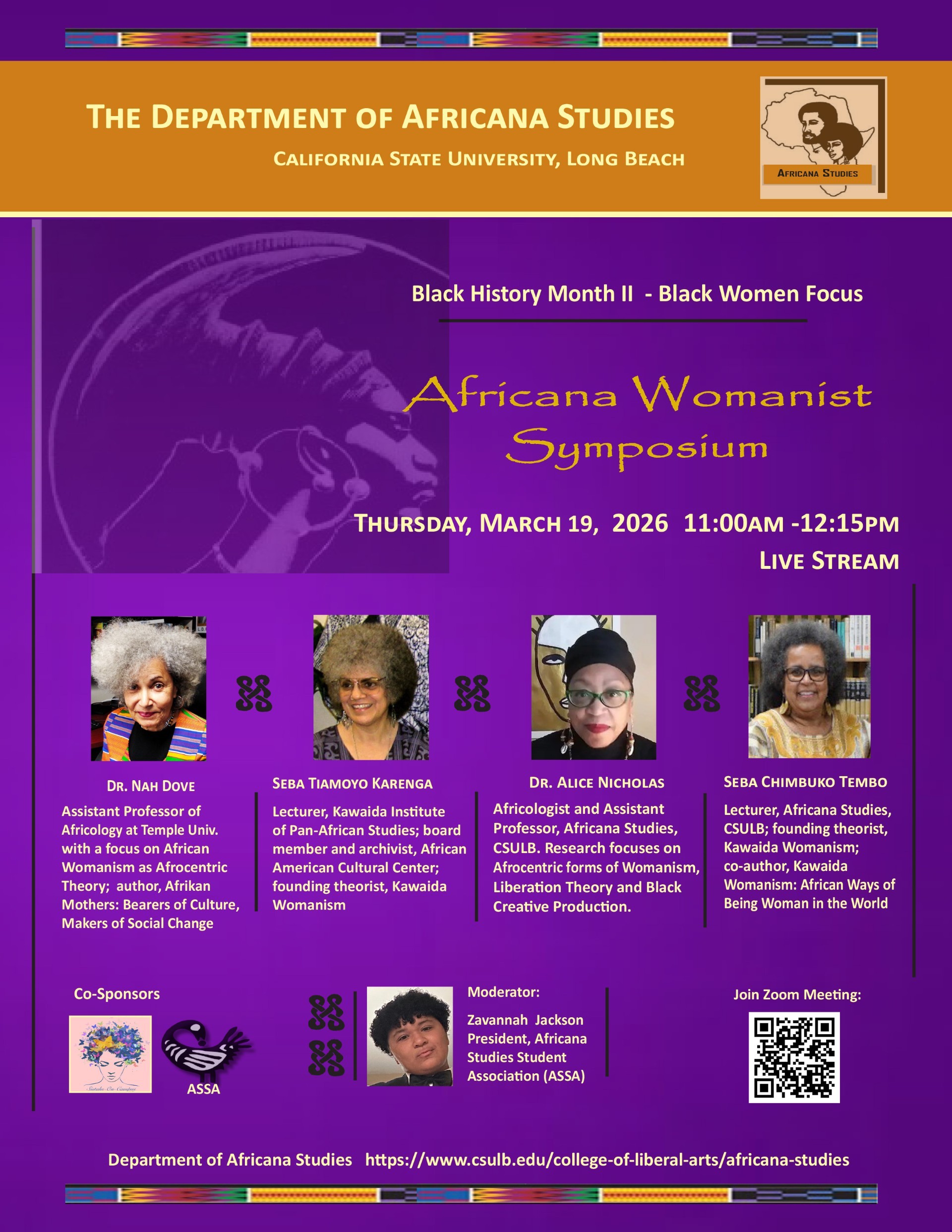 Africana Womanist Symposium