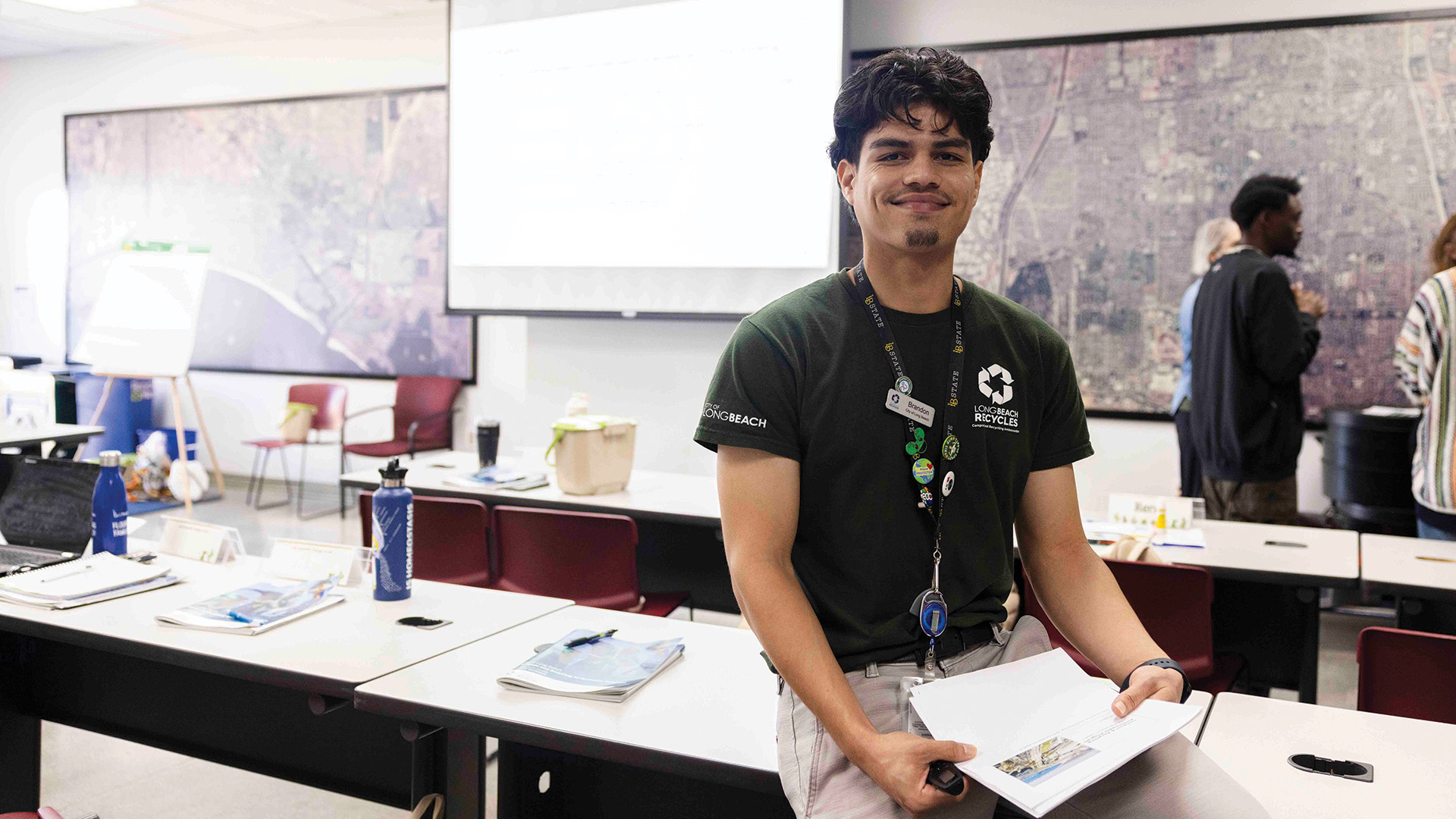 College Corps @ The Beach alumnus Brandon Contreras