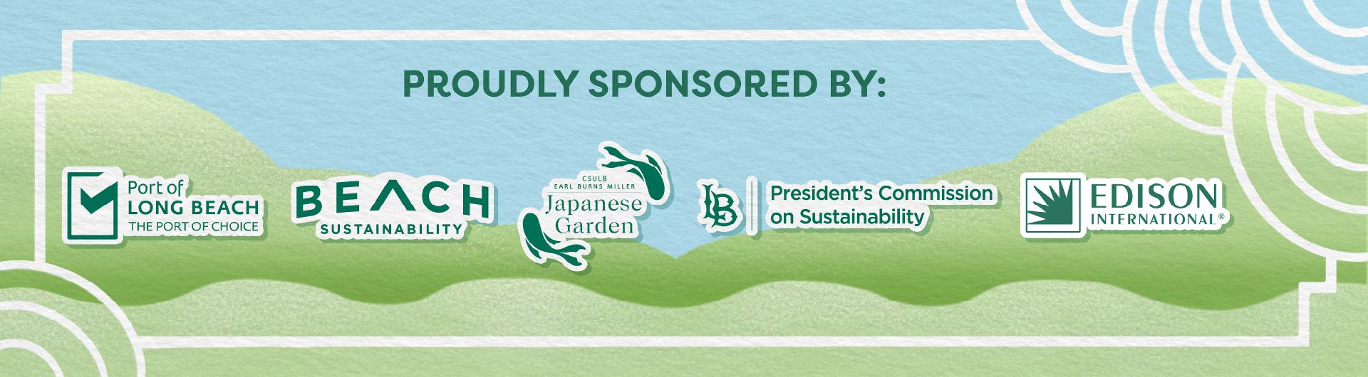 green and blue logos for the Green Generation Showcase