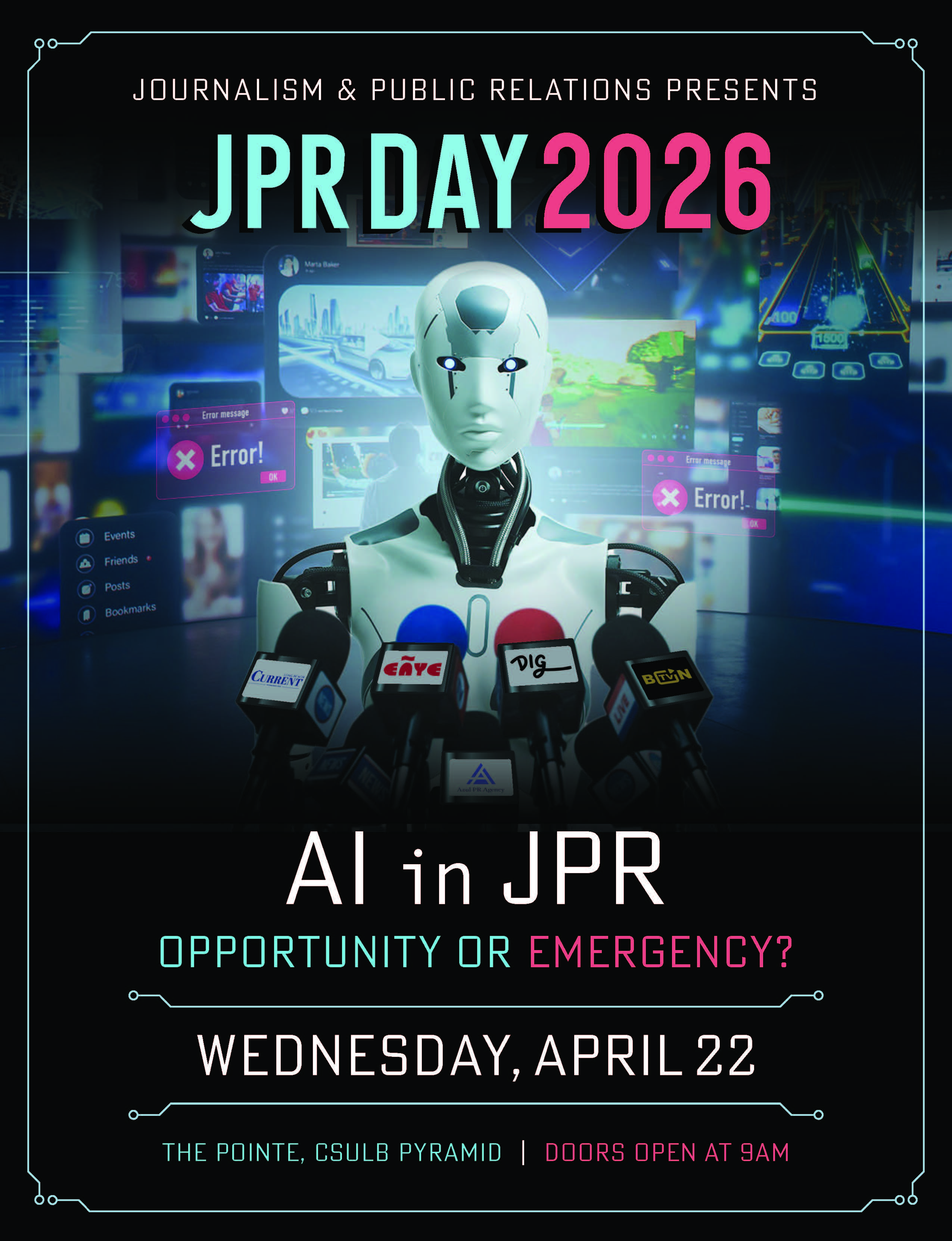 Flyer for JPR Day 2026. 